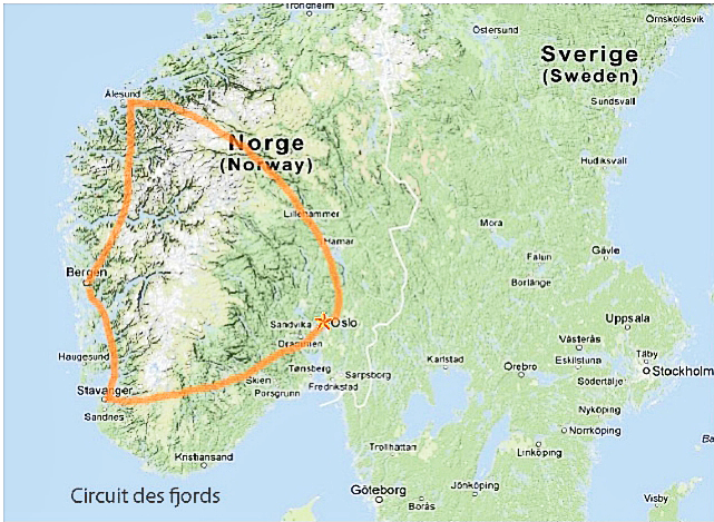 Circuit des fjords